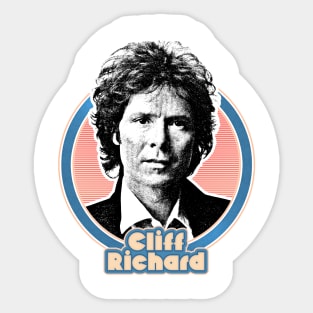 Cliff Richard /// Retro Style Fan Design Sticker